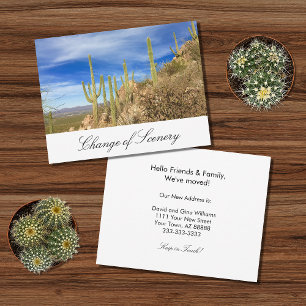 Anuncio Hemos movido el desierto hacia el suroeste de la e