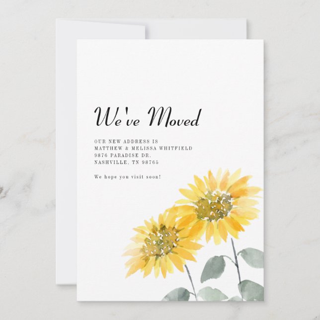 Anuncio Hemos movido el girasol (Anverso)