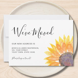 Anuncio Hemos movido el girasol amarillo