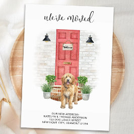 Anuncio Hemos movido el perro rojo dorado