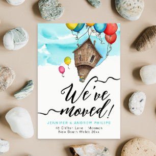 Anuncio Hemos Movido Nueva Dirección Acuarela