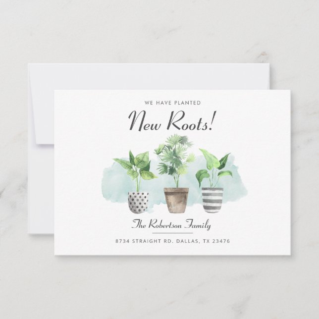 Anuncio Hemos movido nuevas raíces botánicas (Anverso)