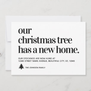 Anuncio Hemos mudado árbol de Navidad con un nuevo hogar e