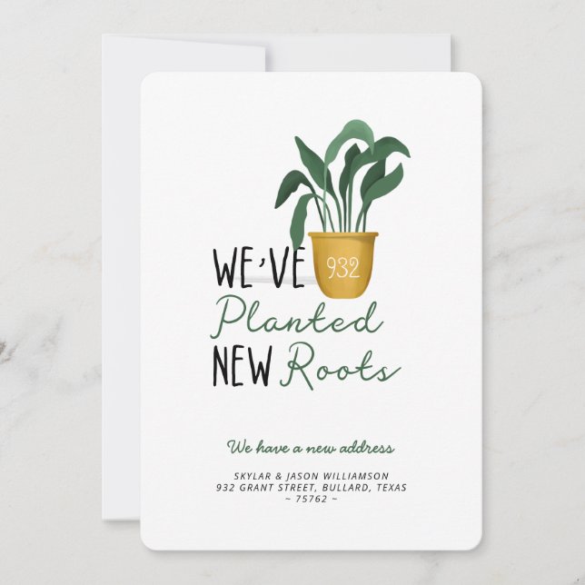 Anuncio Hemos plantado nuevas raíces y plantas de coloraci (Anverso)