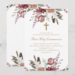 Anuncio Hermosa Comunión floral e internacional