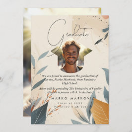 Anuncio Hijo de graduación