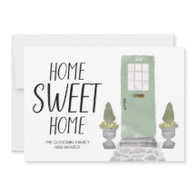 Hogar de puertas delanteras, dulce hogar que nos h