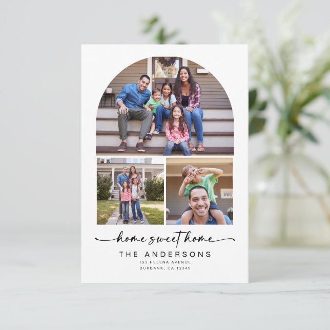 Anuncio Hogar dulce hogar | Tres Fotos Arco En Movimiento (Anverso de pie)