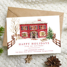 Hogar nuevo y nevado para pasar vacaciones