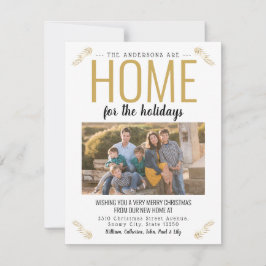 Anuncio Hogar para vacaciones Navidades de oro Foto en mov