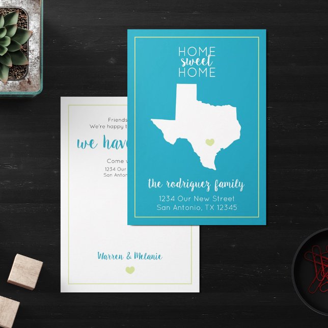 Anuncio Hogar Turquoise Dulce Hogar - Texas en movimiento (Subido por el creador)