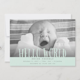 Anuncio Hola mundo de nubes