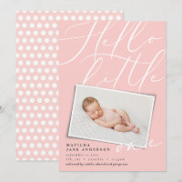 Hola pequeña foto moderna