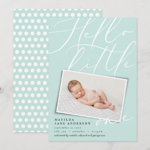 Anuncio Hola pequeño uno moderno 1 foto aqua lindo