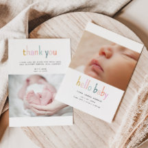 Hola Recién nacido colorido de Baby Cute