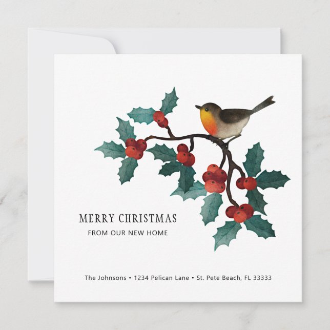 Anuncio Holly Sprigs y Navidades de Berries mudándose a ca (Anverso)