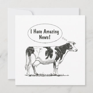 Anuncio Holstein Pensar Vaca Personalizarlo