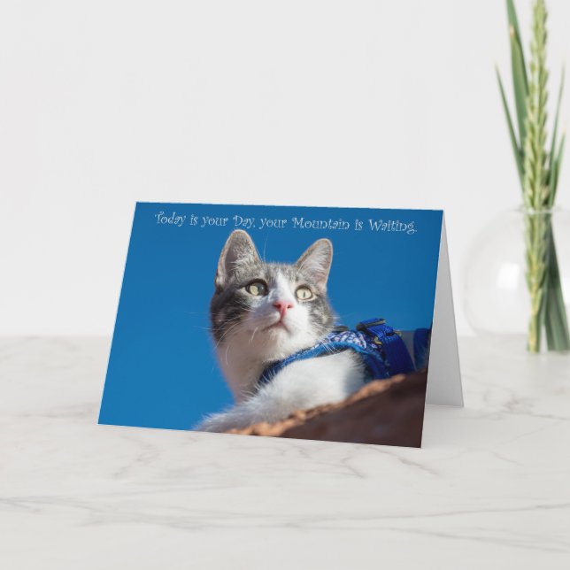 Anuncio Hoy es tu día, notecard (Anverso)