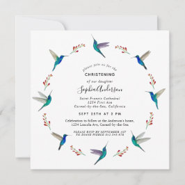 Anuncio Hummingbird Christening