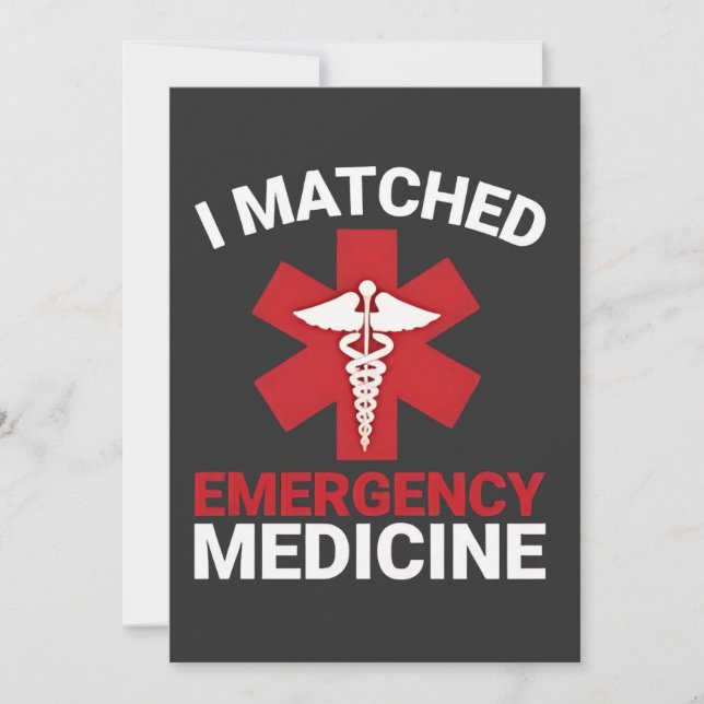 Anuncio I Graduación De Medicina De Emergencia Coincidenci (Anverso)