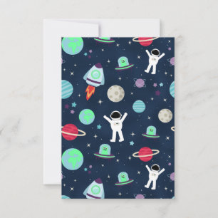 Anuncio Ilustración de patrón espacial