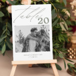 Anuncio Imágenes de número de tabla de Boda de sabios mini<br><div class="desc">Una forma diferente de mostrar los números de la tabla boda. Diseñado para coincidir con la Colección "Vivian". Esta plantilla incluye 1 imagen que podría ser cuando eras niño o como pareja,  número de tabla en. moderna tipografía de caligrafía,  nombres de pareja y fecha de boda.</div>