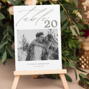 Anuncio Imágenes de número de tabla de Boda de sabios mini