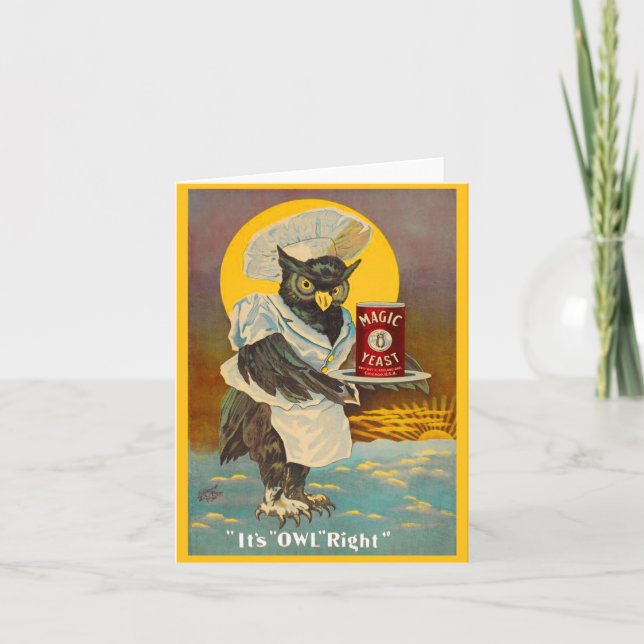 anuncio impreso de ave Magic Yeast 1912 (Anverso)