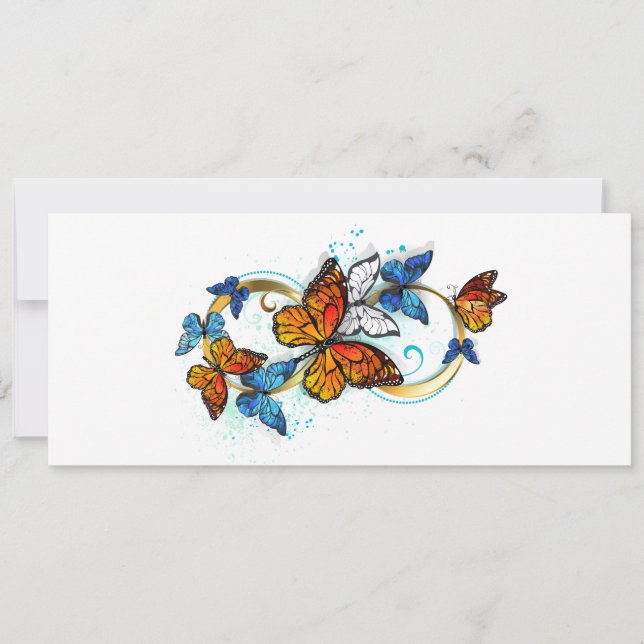 Anuncio Infinidad de mariposas monarca (Anverso)