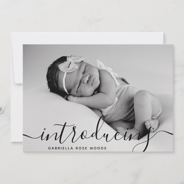 Anuncio Introducción al Collage de fotos de Personalizado  (Anverso)