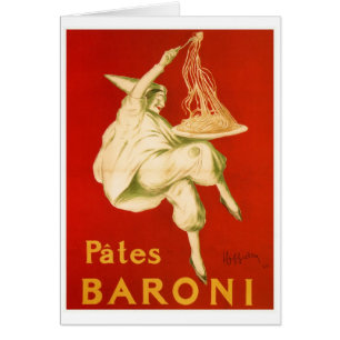 Anuncio italiano de las pastas de Leonetto