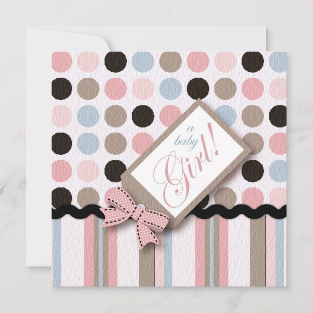 Anuncio It's a Girl! Cuadrada (Anverso)