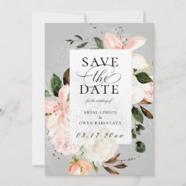 Anuncio Jardín Botánico de Floral Lace Save the Date Photo