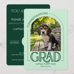 Anuncio Jardín de Infantes Canino Foto de Graduación Esmer