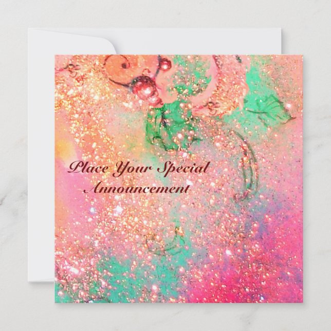 ANUNCIO JARDÍN DE LAS SOMBRAS PERDIDAS / MONOGRAMA DE MARI (Anverso)