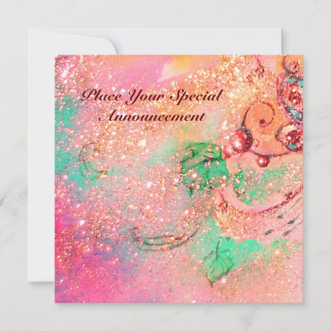 ANUNCIO JARDÍN DE LAS SOMBRAS PERDIDAS / MONOGRAMA DE MARI (Anverso)