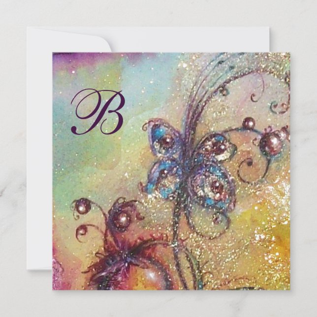 Anuncio JARDÍN DE LAS SOMBRAS PERDIDAS, Monograma de Marip (Anverso)