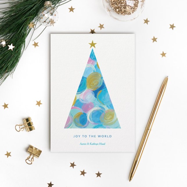 Anuncio Joy Christmas Tree Card - Bliss (Subido por el creador)