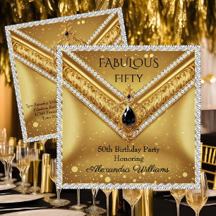 Anuncio Joyería Negra de Oro Diamantes Fabulosa Elegante