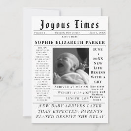 Anuncio Joyous Newborn Times Birth