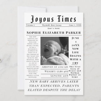 Anuncio Joyous Newborn Times Birth