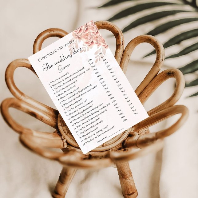 Anuncio juego de boda de zapato despedida de soltera Tarje (Subido por el creador)