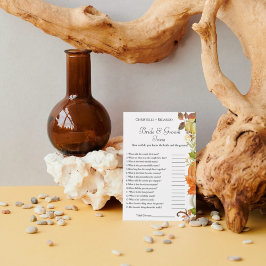 Anuncio Juego de ducha de novias de la tribu de la calabaz