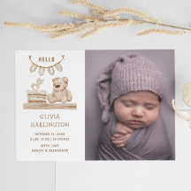 Juguete de oso de peluche dulce pastel. Nacimiento