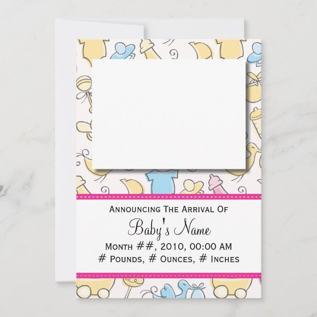 Anuncio Juguetes de niñas bebés (Anverso)