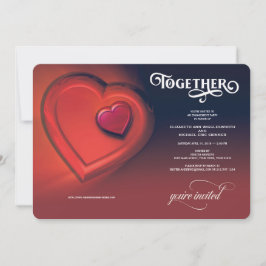 Anuncio Juntos, dos corazones, compromiso rojo