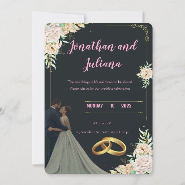 Anuncio Juntos por siempre - El Boda de Sarah y Ahmed (Anverso)