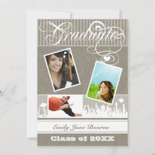 Anuncio Khaki Warm Gray Senior Picture Class of