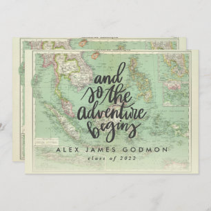 Anuncio La aventura de mapas de época comienza con una gra