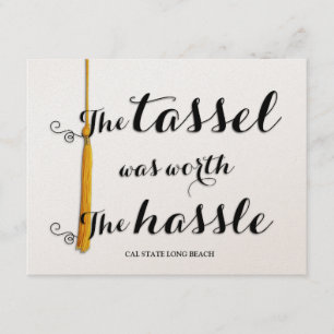 Anuncio La borla valió el molestia - clase de 2014